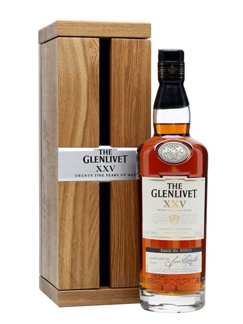 25 year old glenlivet scotch.